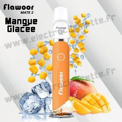 Mangue Glacée - Flawoor Mate 2 - 600 Puffs - Cigarette rechargeable avec capsule pod