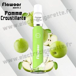 Pomme Croustillante - Flawoor Mate 2 - 600 Puffs - Cigarette rechargeable avec capsule pod
