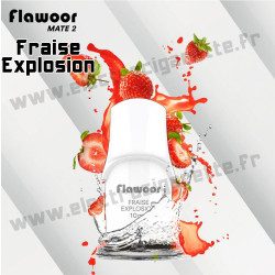 Fraise Explosion - Flawoor Mate 2 - 600 Puffs - Capsule pod