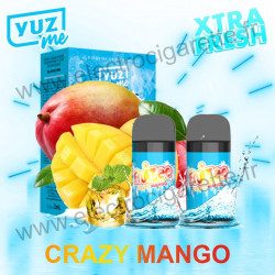 Crazy Mango Fresh Yuz Me - Fruizee - EliquidFrance - 600 Puffs - Cigarette rechargeable