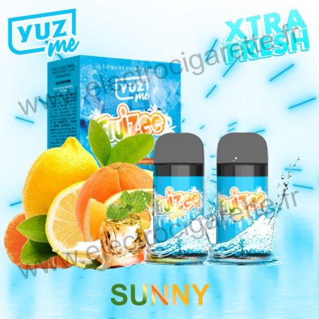 Sunny Fresh Yuz Me - Fruizee - EliquidFrance - 600 Puffs - Cigarette rechargeable