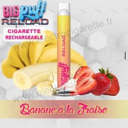 Kit Fraise Grenadine - Big Puff Reload - Vape Pen - Cigarette rechargeable - 600 puffs