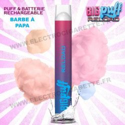 Kit Barbe à Papa - Big Puff Reload - Vape Pen - Cigarette rechargeable