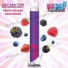 Kit Fruits Rouges Sauvages - Big Puff Reload - Vape Pen - Cigarette rechargeable