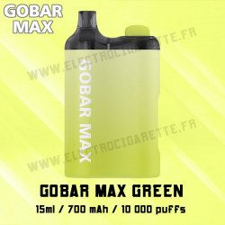 Kit Pod Gobar Max Green - 10000 - 700mah - 15ml - Vapefly