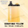 Kit Pod Gobar Max Yellow - 10000 - 700mah - 15ml - Vapefly