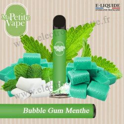 Bubble Gum Menthe - Ma petite vape - Vape Pen - Cigarette jetable