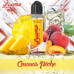 Ananas Pêche - Leemo - Le French Liquide - ZHC 50ml - 0 ou 3 ou 6mg/ml