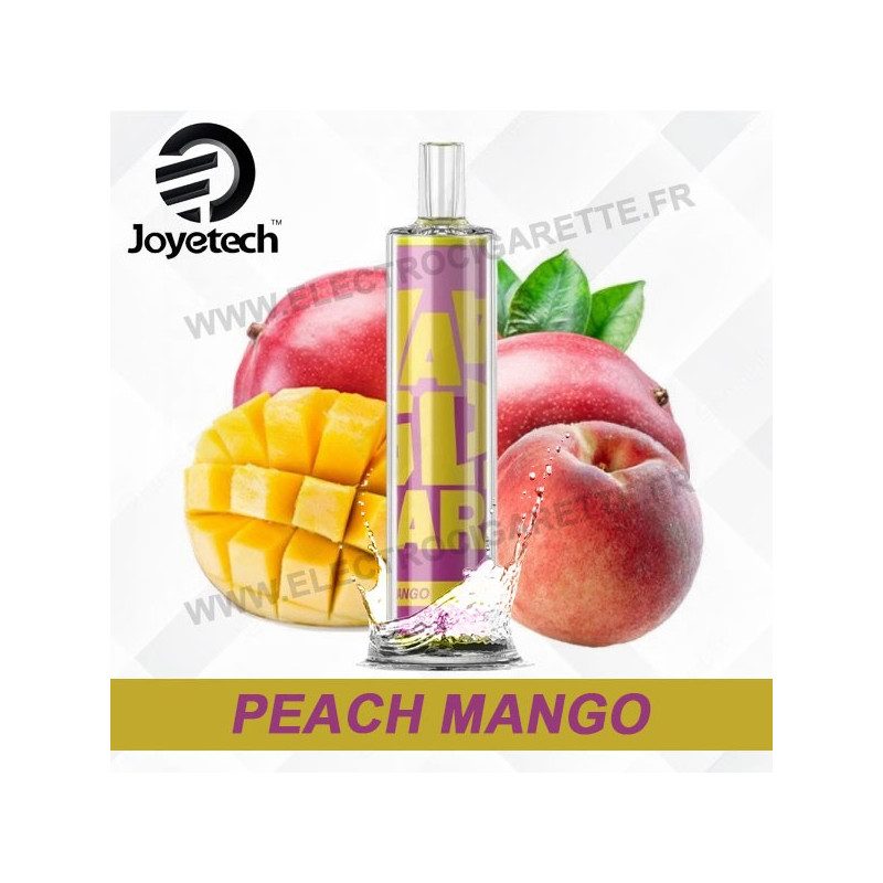Peach Mango - VAAL Glaz - 800 Puff - Joyetech - Vape Pen - Cigarette jetable Peach Mango - VAAL Glaz - 800 Puff - Joyetech - Vape Pen - Cigarette jetable