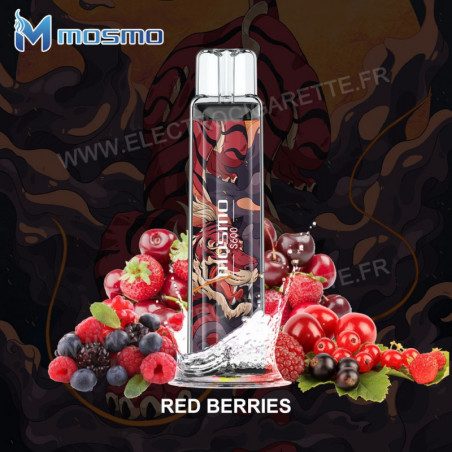 Red Berries - Mosmo - 600 Puff - Vape Pen - Cigarette jetable