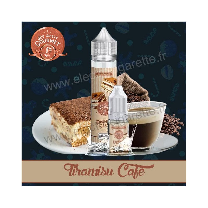 Tiramisu Café - Le petit gourmet - Savourea - Flacon de 70ml ou 10ml