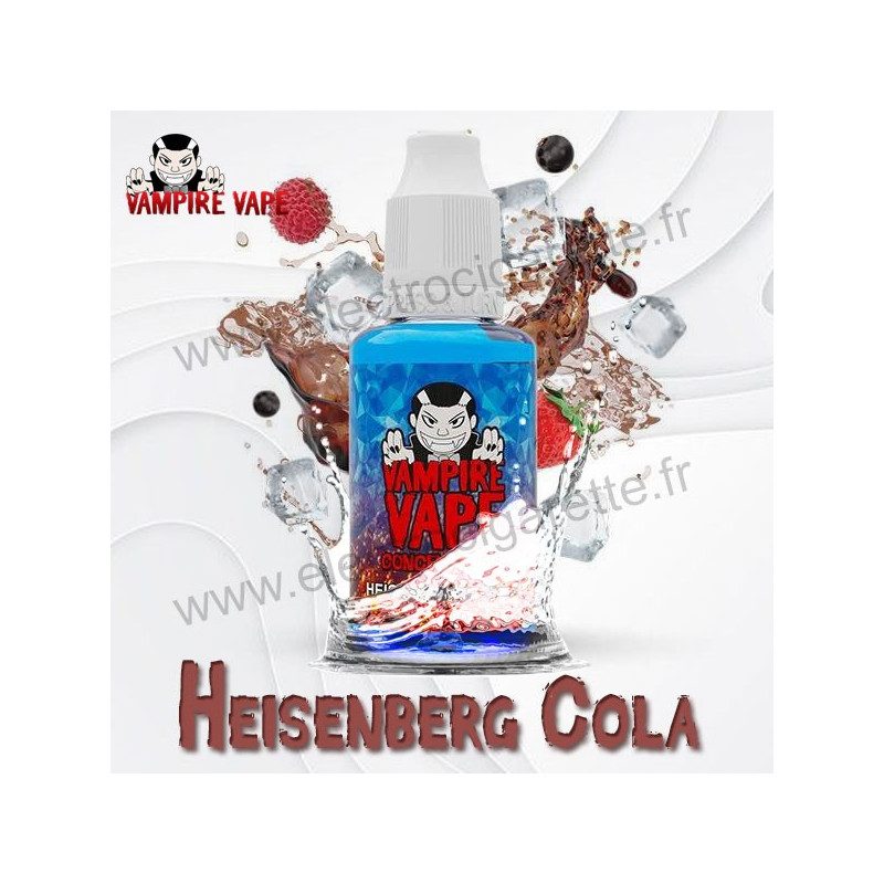 Heisenberg Cola - Arôme concentré DiY - 30ml - Vampire Vape
