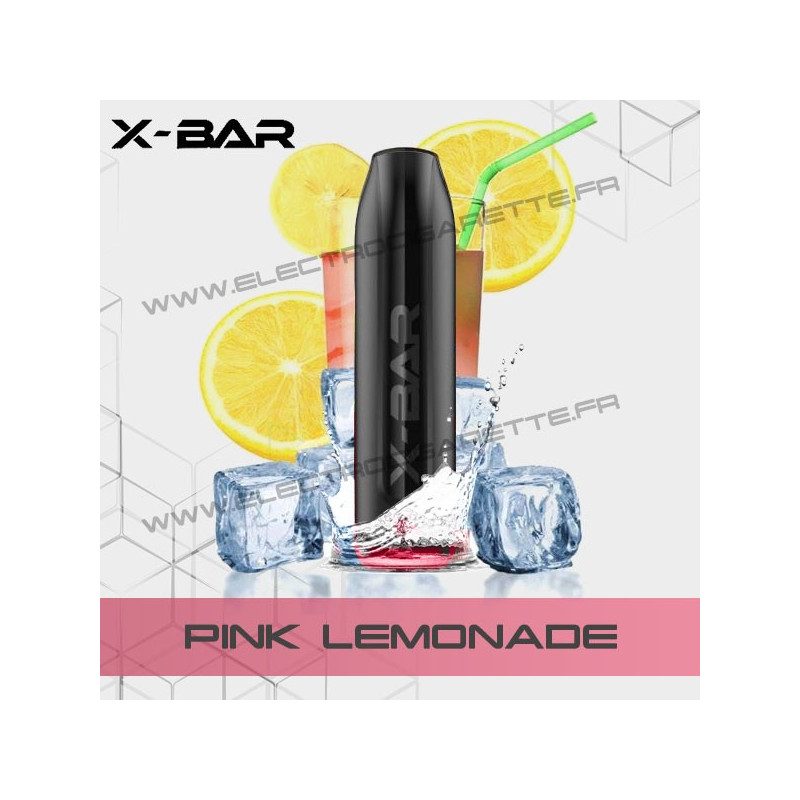Pink Lemonade - X-Bar - Vape Pen - Cigarette jetable