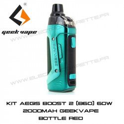 Kit Aegis Boost 2 (B60) - 60W - 2000mah - GeekVape - Couleur Bottle Red