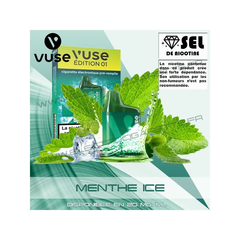 VUSE Menthe Ice - PUFF BOX - 800 puffs