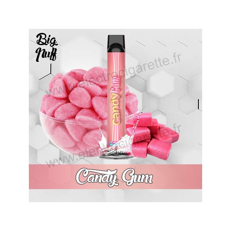 Candy Gum - Big Puff - Vape Pen - Cigarette jetable
