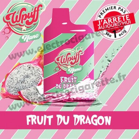 Fruit du dragon - Wpuff Nano - Vape Pen - Cigarette jetable