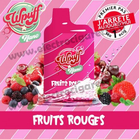 Fruits Rouges - Wpuff Nano - Vape Pen - Cigarette jetable