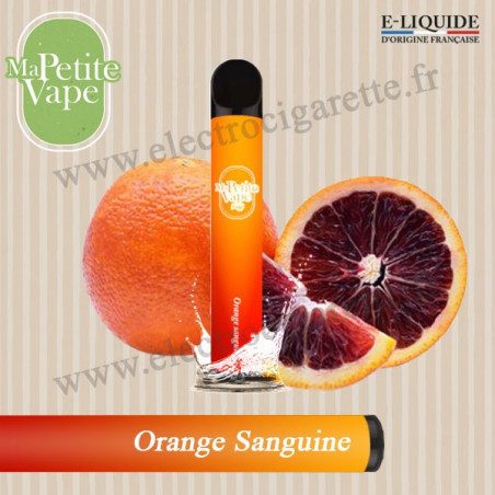 Orange Sanguine - Ma petite vape - Vape Pen - Cigarette jetable