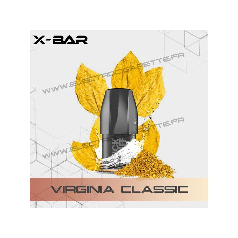 Virginia Classic - X-Bar Click Puff - Cartouche Pod