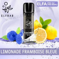 Limonade Framboise Bleue - 2 x Capsules Pod Elfa Pro par Elf Bar - 2ml - Vape Pen
