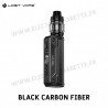 Kit Thelema Solo - 100W - 5ml - Lost Vape - Couleur Black Carbon Fiber