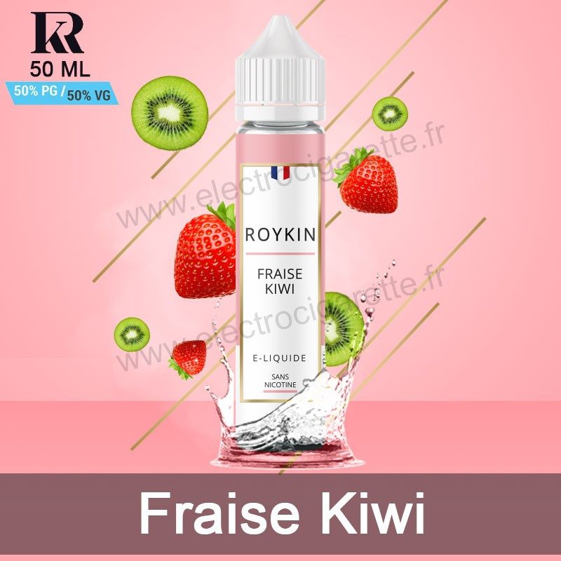 Fraise Kiwi - ShortFill - Roykin - ZHC 50 ml