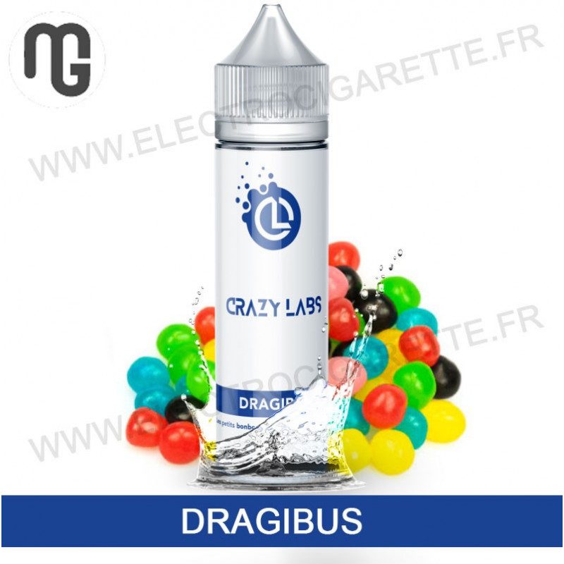 Dragibus - ShortFill - Crazy Labs - MG Vape - ZHC 50 ml