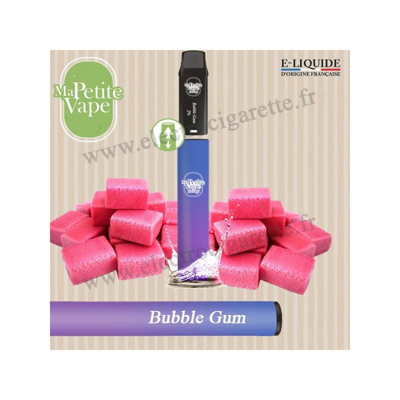 Bubble Gum - RePuff - Ma petite vape - Pod - Cigarette rechargeable avec pod