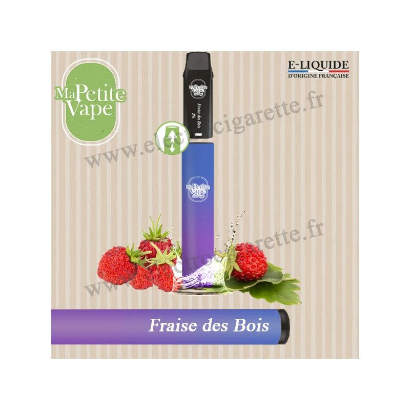 Fraise des Bois - RePuff - Ma petite vape - Pod - Cigarette rechargeable avec pod Fraise des Bois - RePuff - Ma petite vape - Pod - Cigarette rechargeable avec pod