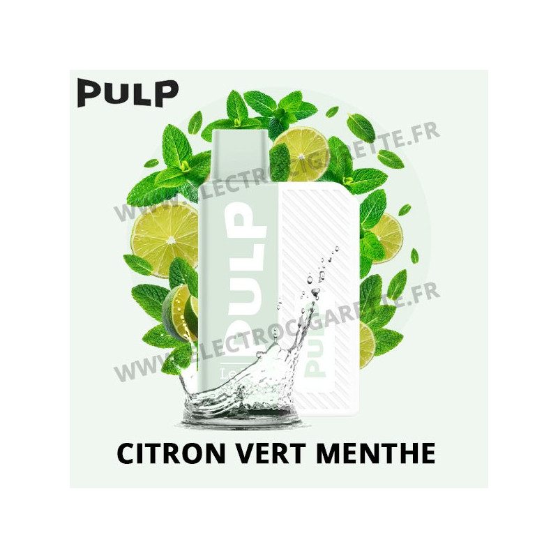 Citron Vert Menthe - Le Pod - Kit Flip - Pulp - 2 ml - 500 mAh - 300 Puffs