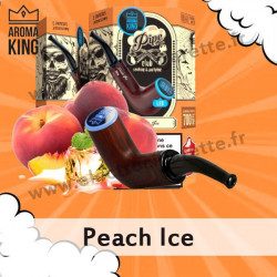 Peach Ice - Pipe Hipster - Aroma King - Vape Pen - Cigarette jetable - 700 puffs