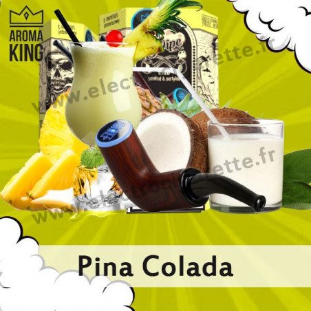 Pina Colada - Pipe Hipster - Aroma King - Vape Pen - Cigarette jetable - 700 puffs