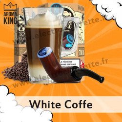 White Coffee - Pipe Hipster - Aroma King - Vape Pen - Cigarette jetable - 700 puffs