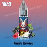 Triple Berry - White Rabbit - RandM X Tornado - 7000 Puffs - 10ml - Vape Pen - Cigarette jetable