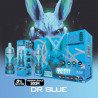Boite Dr. Blue - White Rabbit - RandM Tornado - 9000 Puffs - Vape Pen - Cigarette jetable
