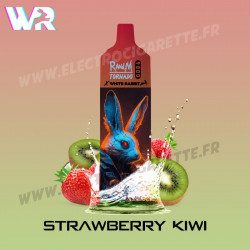 Strawberry Kiwi - White Rabbit - RandM Tornado - 9000 Puffs - Vape Pen - Cigarette jetable