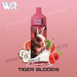 Tiger Bloods - White Rabbit - RandM Tornado - 9000 Puffs - Vape Pen - Cigarette jetable