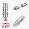 Pack de 5 x Résistances C1, C2, C4 - Cosmo - Vaptio - Polyvalence et Performance