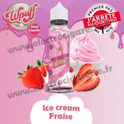 Ice Cream Fraise - Wpuff - ZHC 50ml - 0mg