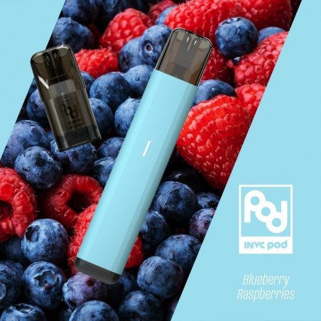 Kit Myrtille Framboise - INVC - Vape Pen - Pod Jetable