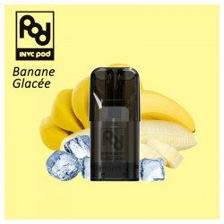 3 x Pod Banane Glacée - INVC - Vape Pen - Pod Jetable