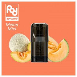 3 x Pod Melon Miel - INVC - Vape Pen - Pod Jetable