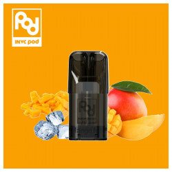 3 x Pod Mangue Glacée - INVC - Vape Pen - Pod Jetable