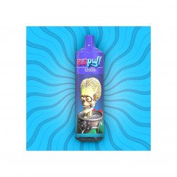 Blueberry Ice : Myrtille glacée - Big Puff 12000 - 00mg