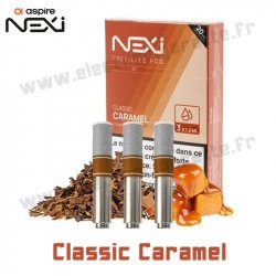 3 x Cartouche Nexi One - Classic Caramel - Aspire