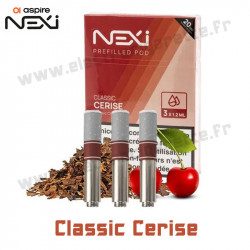 3 x Cartouche Nexi One - Classic Cerise - Aspire