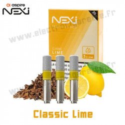 3 x Cartouche Nexi One - Classic Lime - Aspire