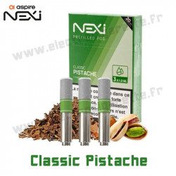 3 x Cartouche Nexi One - Classic Pistache - Aspire