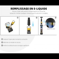 Remplissage Chicha Portable Hookah Air Sparkle Edition Limitée